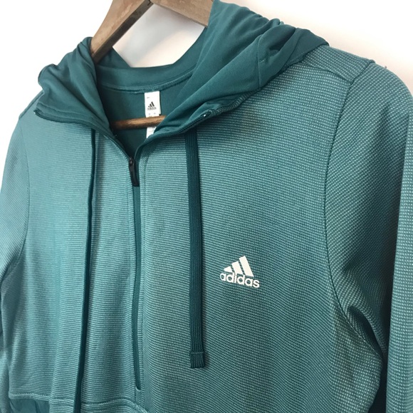 adidas Other - Adidas ClimaWarm Mens Half-Zip Hoodie Size Large